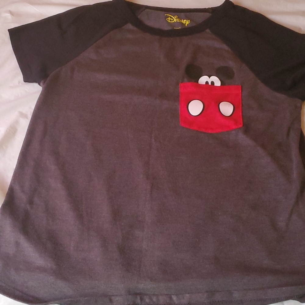 Mickey mouse pocket shirt